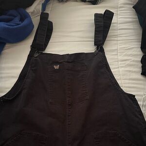 Girrl Scout Billie Overalls in Black